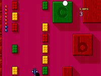 une photo d'Ã©cran de Micro Machines Turbo Tournament 96 sur Sega Megadrive
